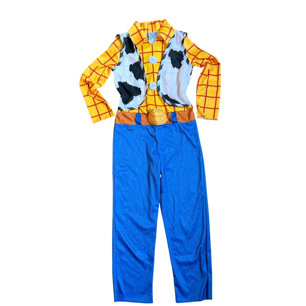 Disney Pixar Toy Story Woody Costume Jumpsuit Kids Small 4-6